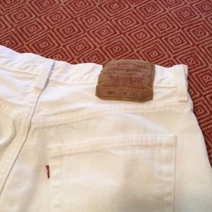 White Levi’s Jeans vintage 501